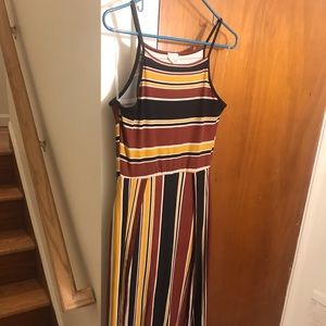 Spaghetti strap maxi dress
